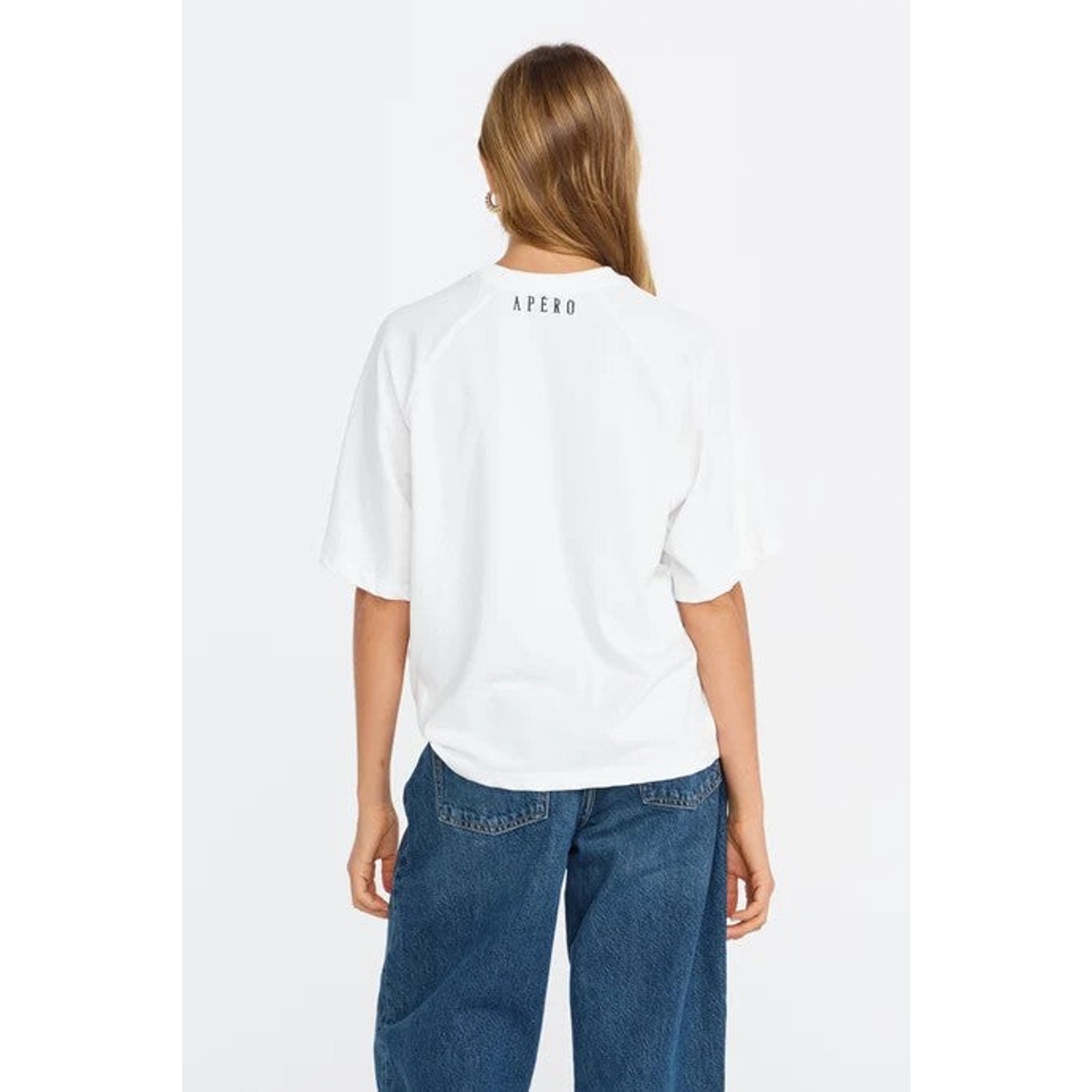 Apero Label Classique Box-Cut Cotton Tee - M — image 3 of 6